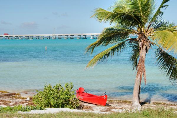 In the middle of the Keys, Florida, Janu