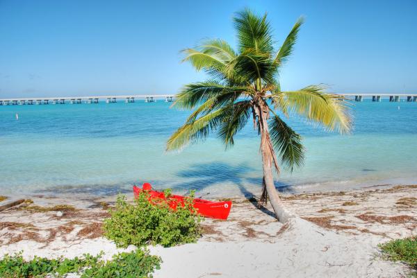 In the middle of the Keys, Florida