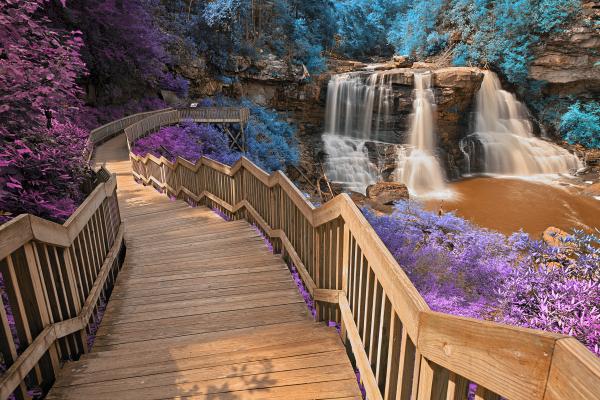 Inca Blackwater Falls - HDR