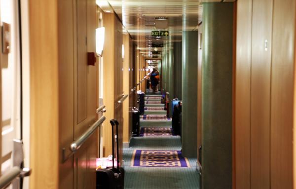 Indoor ship deck