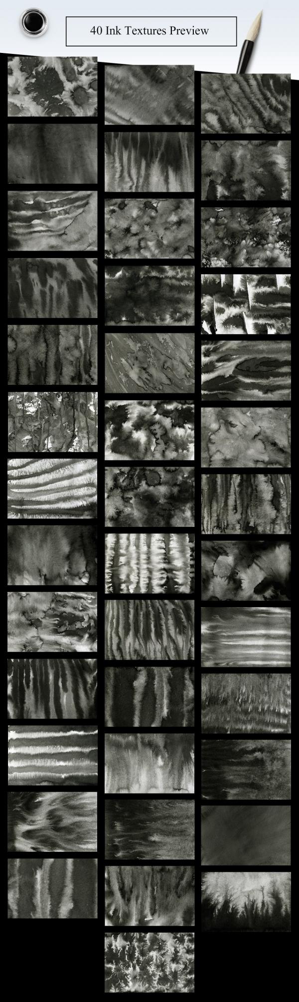 Ink texture background