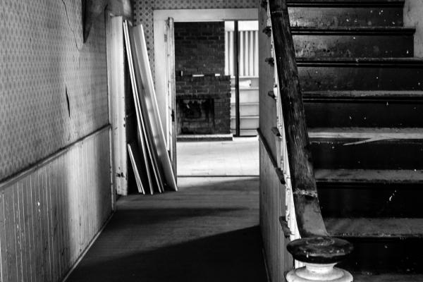 Inside the sad house