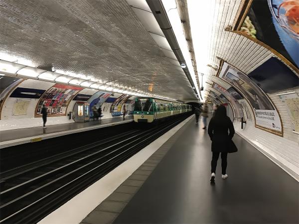 Inside the Train Station