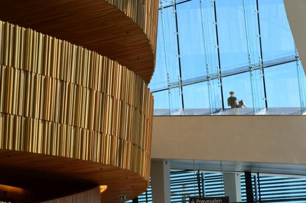 Interior of the Oslo Opera House