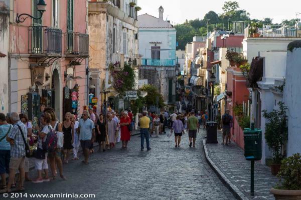 Ischia porto town