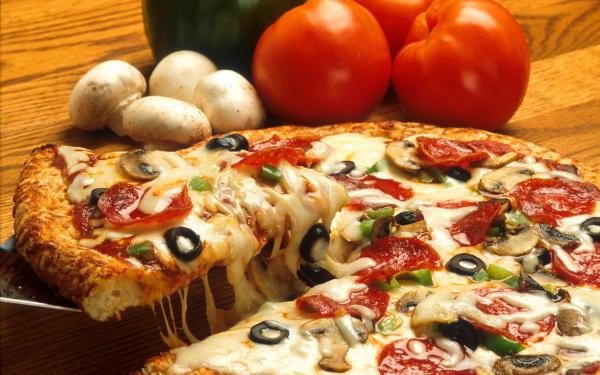 Italian food background