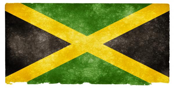Jamaica Grunge Flag