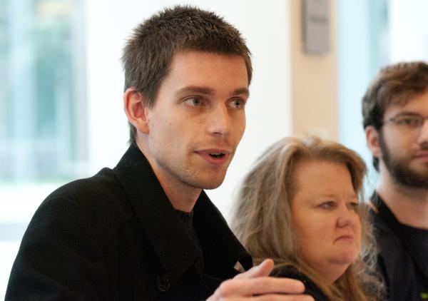 Jan Eissfeldt at "Improving the Ambassador Program" meeting