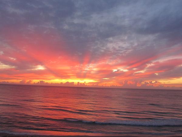 Ocean sunrise