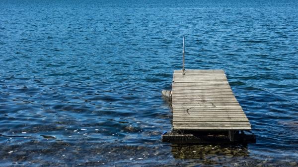 Jetty at sea
