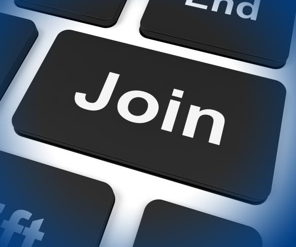 Join Key Shows Subscribing Membership Or Registration