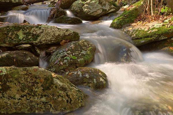Jones Run Cascading Stream - HDR