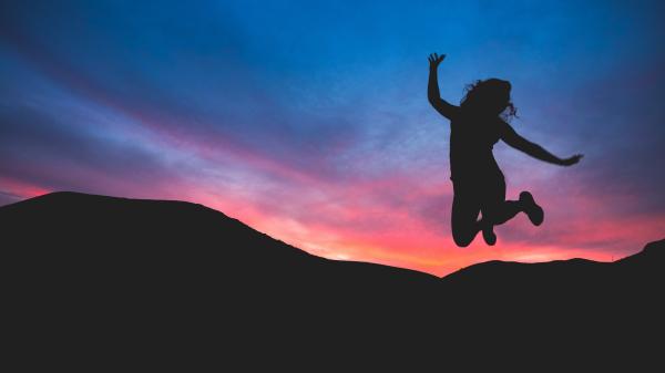 Jump in joy