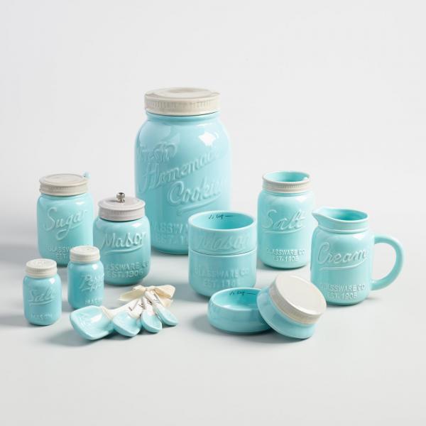 Kitchen ceramic jars