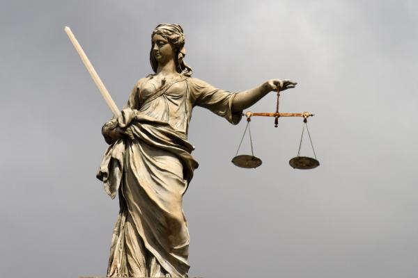 Lady Justice at Dublin Castle