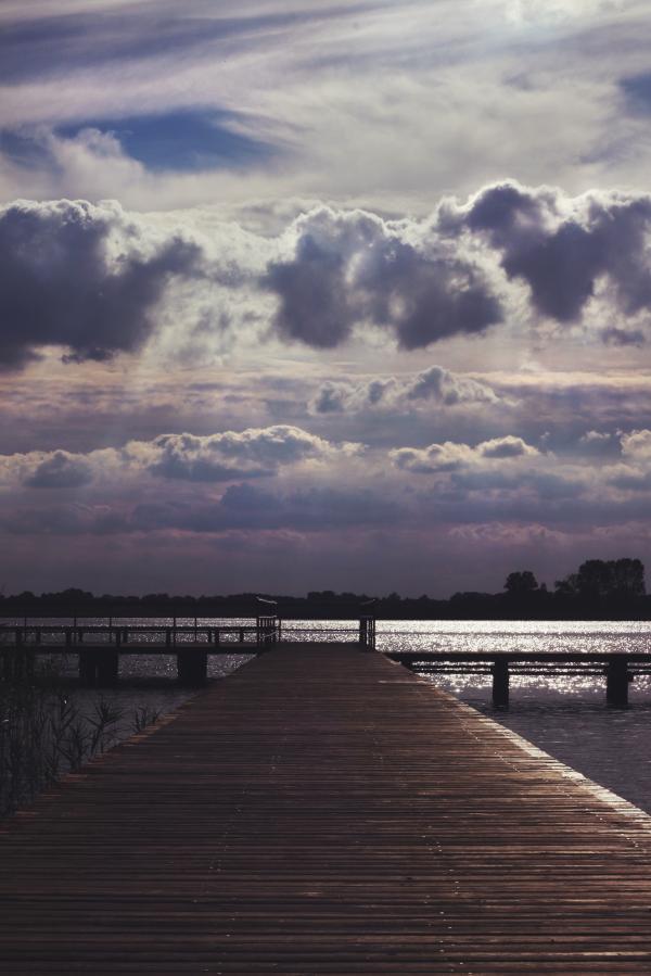 Lake & sky