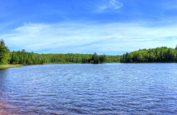 Lake and sky