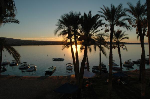 Lake sunrise