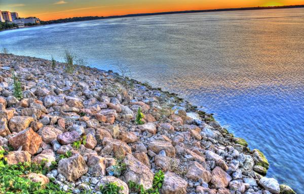 Lakeshore before Dawn