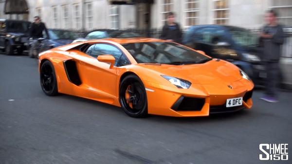 Lamborghini Aventador Orange