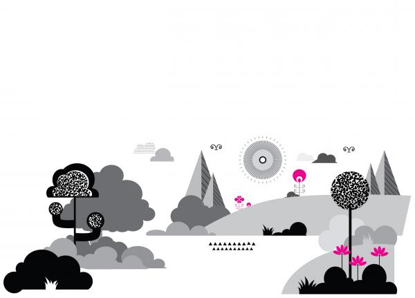 Landscape illustration