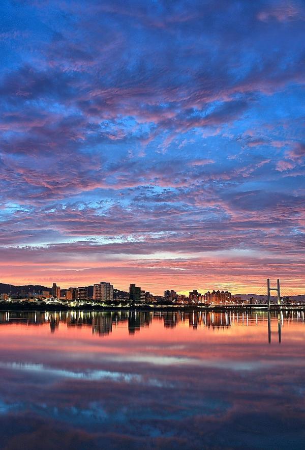 Landscape Photography of a City during Sunset