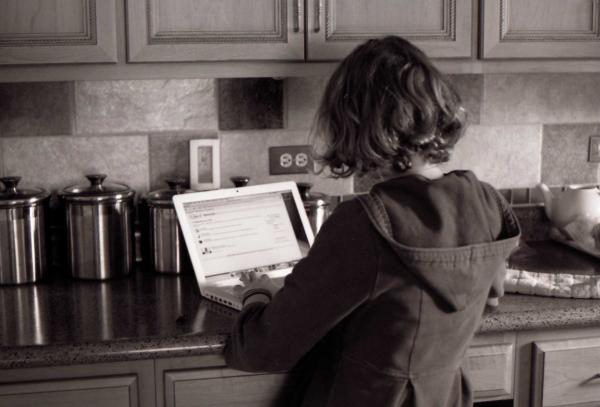 Laptop girl