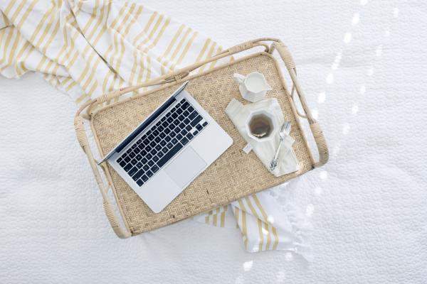Laptop on Table