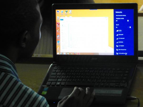 Laptop User