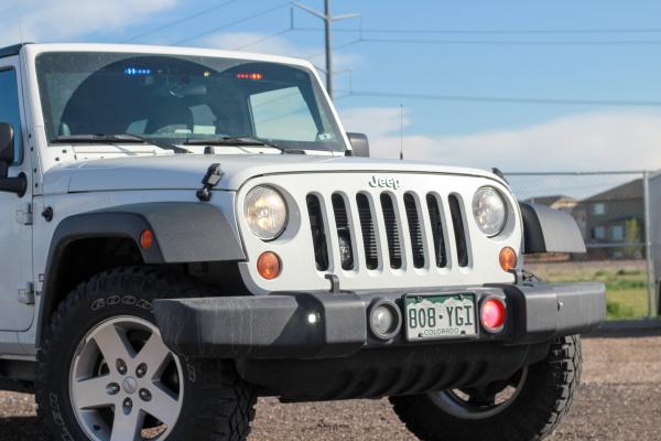 Larimer County Sheriff's Jeep Wrangler