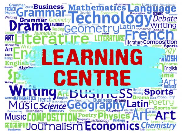 Learning Centre Represents University Educating And Word
