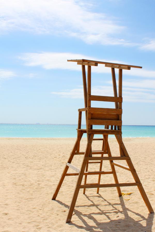 Lifeguard's chair