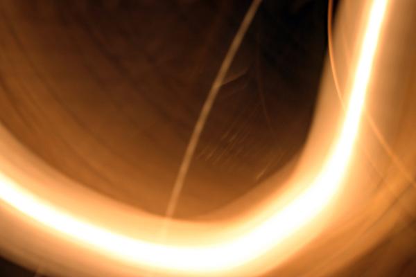 Light and candle effect