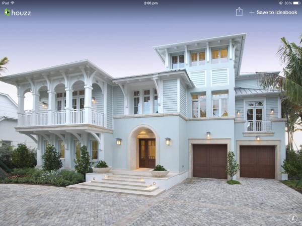 Light blue house