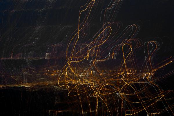Lightpainting Walk Then Run
