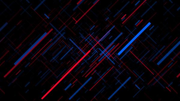 Red and blue