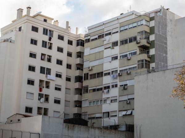 Lisbon architecture - slum