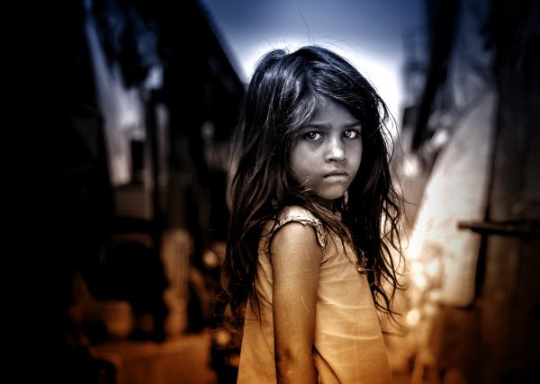 Little Girl with Sad Eyes