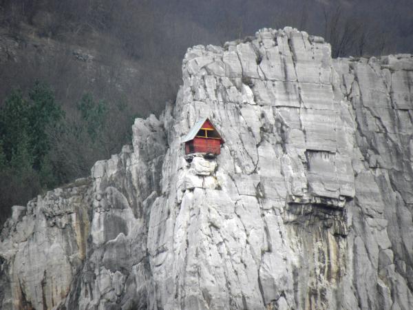 Little house on the rocks