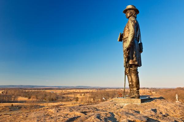 Little Round Top Overlook - HDR