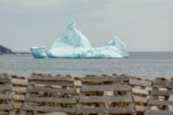 Lobster Pots and Iceberg