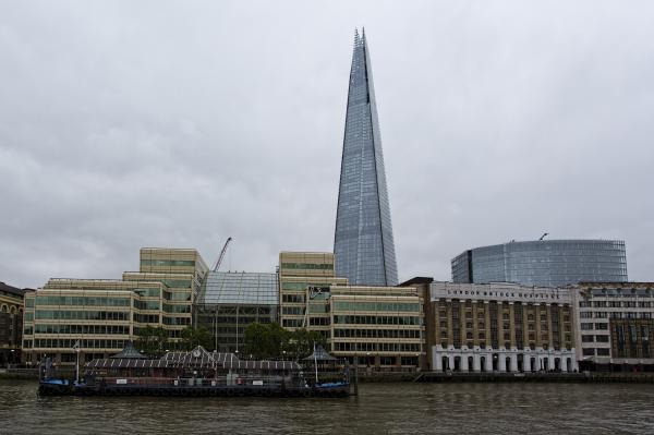 London from the River Thames