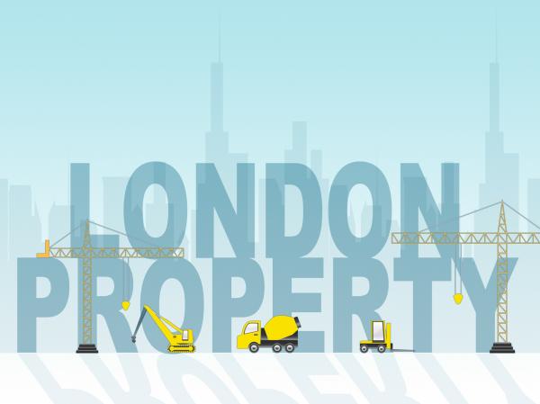 London Property Indicates Real Estate And Apartment