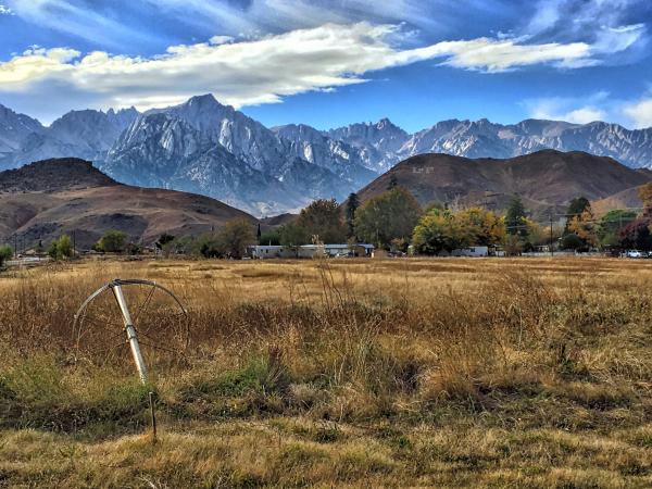 Lone Pine Peak from Lone Pine the town
