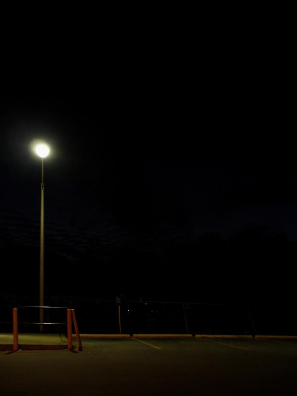 lone street light