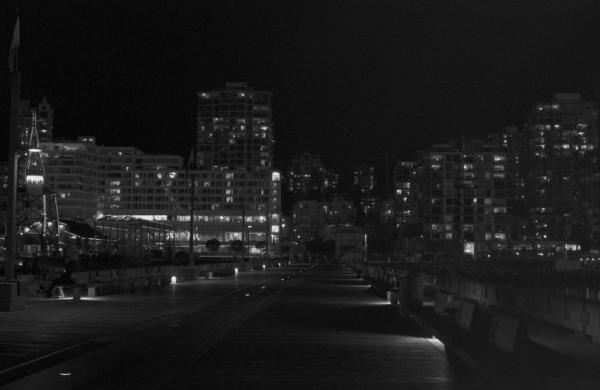 Lonsdale Quay Apartments Night