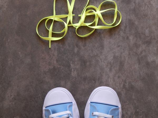 Looking at my shoes