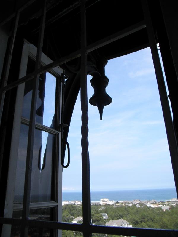 looking out