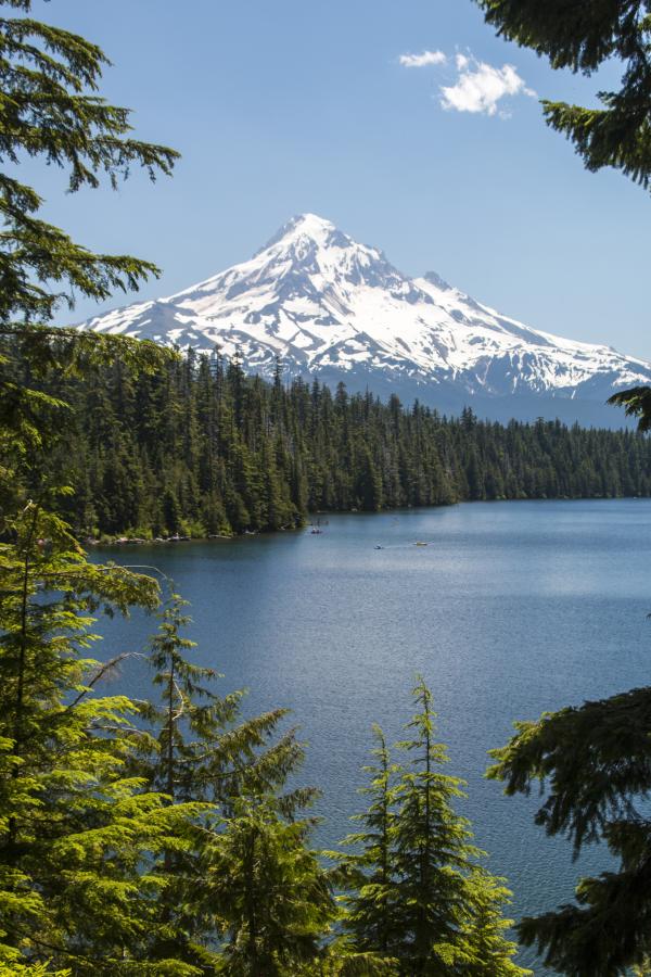 Lost Lake, Hood River County, Oregon, Mt. Hood in the Background