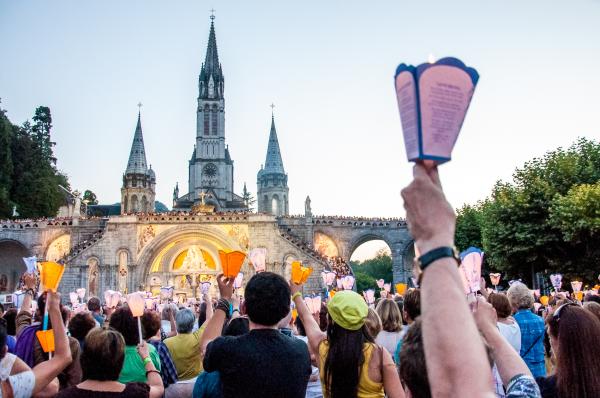 Lourdes prayer ceremony